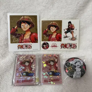 ONEPIECE 루피 캔뱃지 아크릴 키링 스티커