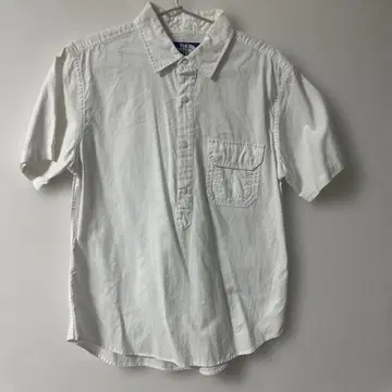 [ THE NORTH FACE ] 화이트 반팔 워크 셔츠