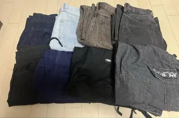 GU MSG kutir 데님 카고 팬츠 묶음 판매