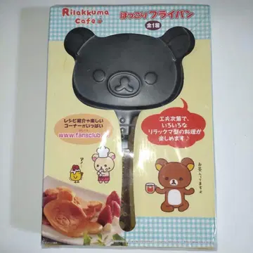 리락쿠마 폭신폭신 프라이팬 얼굴 모양 팬케이크 핫케이크