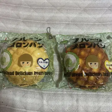 스퀴즈 후르츠 멜론빵 2개 세트