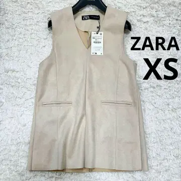 ZARA 페이크 스웨이드 베스트 자라