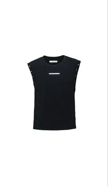 Jent Louis Rivet Sleeveless Top