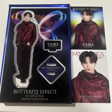 BUTTERFLY EFFECT 사토 다이키 아크릴 스탠드 & 포토 카드