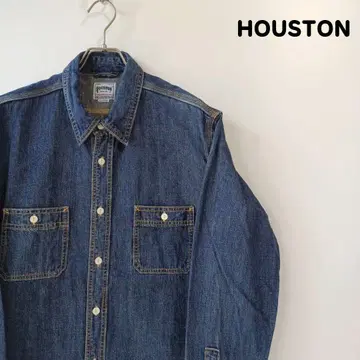 HOUSTON 휴스턴 데님 셔츠 USA 코튼