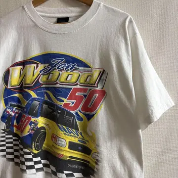 vintage 포드 NASCAR 레이싱 셔츠 L