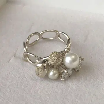 Star Jewelry 스타 주얼리 실버 펄 반지