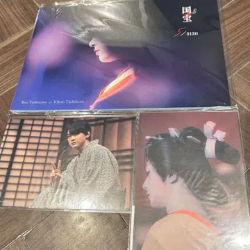 요시자와 료 국보 소책자 비주얼 카드