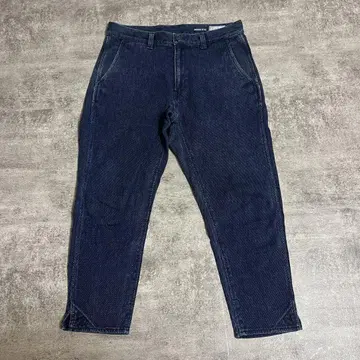 BLUEBLUE INDIGO DYE 자수 팬츠 인디고