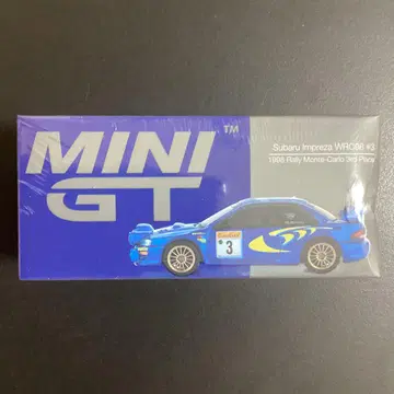 MINI GT 1/64 스바루 임프레자 WRC98 몬테카를로 랠리