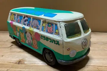 이치코 VW 폭스바겐 동물 버스 양철 완구