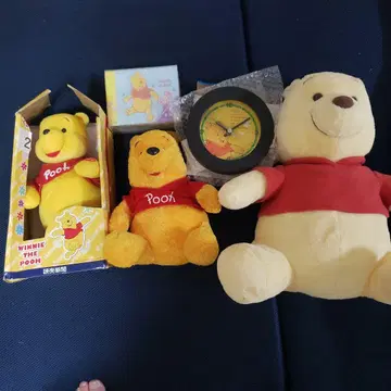 디즈니 곰돌이 푸 봉제 인형 묶음 판매