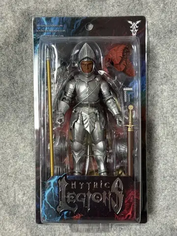 공식 한정판 절판 Mythic Legions silver knight2