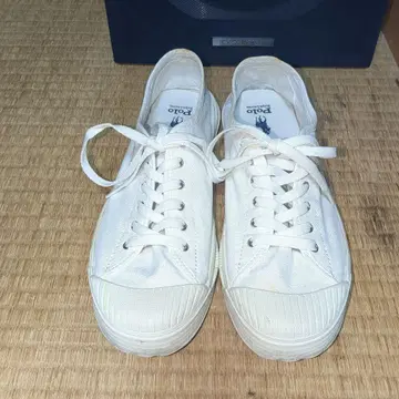 폴로 랄프로렌 캔버스 데크 슈즈