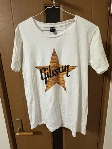B'z x Gibson 콜라보 티셔츠 L