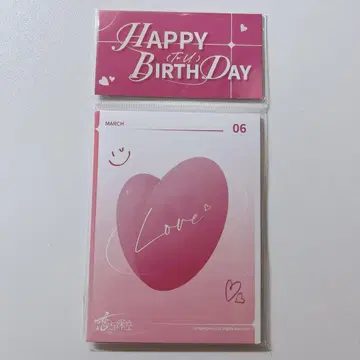 러브 앤 딥스페이스 호무라 2024년 생일 폴라로이드 포토 카드