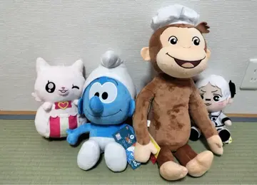 오자루의 조지 스머프 봉제 인형 세트