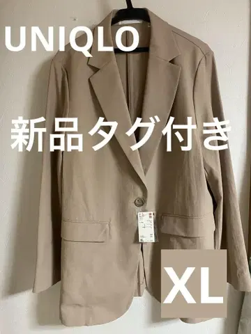 UNIQLO 릴랙스 자켓 테일러드 자켓 린넨 블렌드