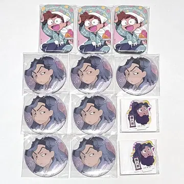닌타마 란타로 아야베 키하치로 이나데라 란타로 캔뱃지