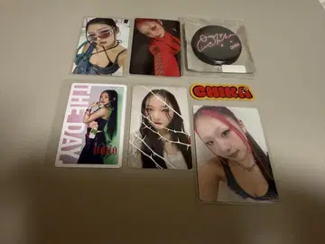 HANA 치카 CHIKA 트레이딩 카드 포토 카드 캔뱃지