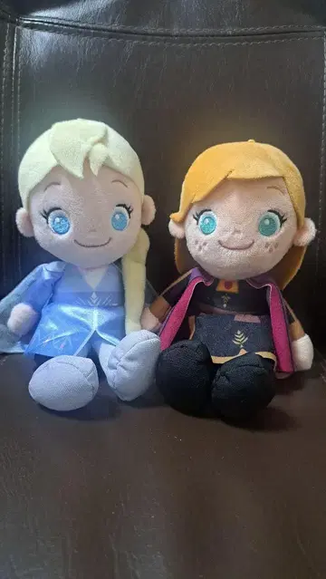 디즈니 겨울왕국 2 엘사&안나 봉제 인형 2개 세트