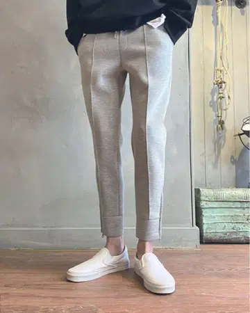 SOSOS DESIGN Zip Slit Sweatpants L 사이즈