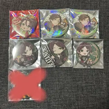우라타누키 캔뱃지 6개 세트