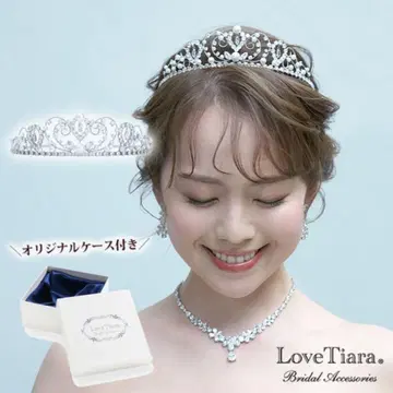 러브티아라 로망스 하트 지르코니아 티아라