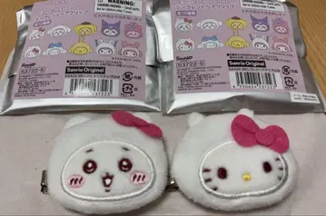 산리오 치이카와 콜라보 시크릿 헤어 클립 2세트