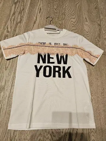 [ 3.1 Phillip Lim ] NEW YORK 프린트 레이스 T셔츠