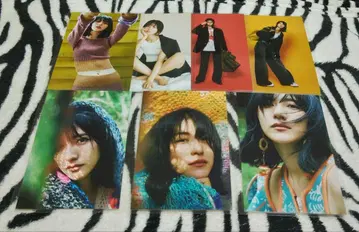 사쿠라자카46 하부 미즈호 엽서 7종 세트 라미네이트 낱개 판매