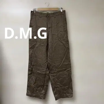 D.M.G 도밍고 로우 카운트 트윌 프렌치 린넨 스트레이트 트라우저