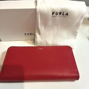 FURLA 핑크 장지갑