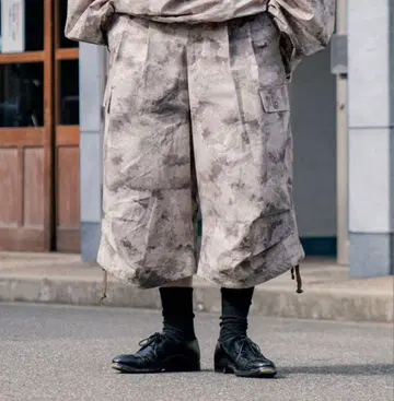 LES SIX 25ss dangerous camo shorts