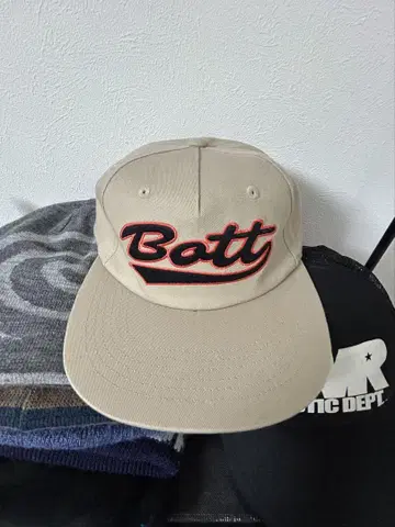 BoTT / SCRIPT LOGO 5 PANEL CAP / BEIGE
