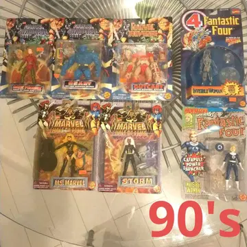 MARVEL 피규어 X-MEN Fantastic Four 7점 미개봉품