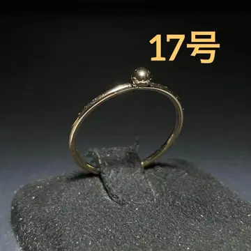 빈티지 패션 반지 골드 17호 볼 모티브 심플