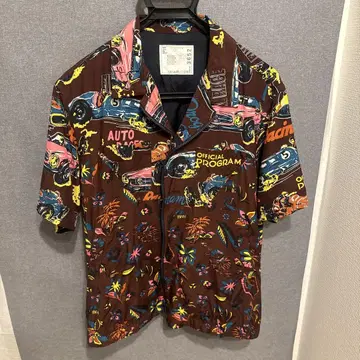 sacai 사카이 자동차 프린트 셔츠 25ss