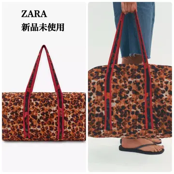 완판템 ZARA 콤비 퀼팅 트래블 백 택 포함 새상품