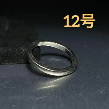 빈티지 패션 반지 실버 12호 심플 캐주얼 반지