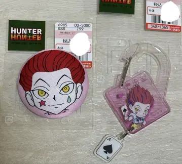 HUNTER x HUNTER 시마무라 아베일 캔뱃지 키 참 히소카