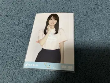 [최저가] 노기자카46 브로마이드 카키 하루카 카가와 라이브 T셔츠 츄