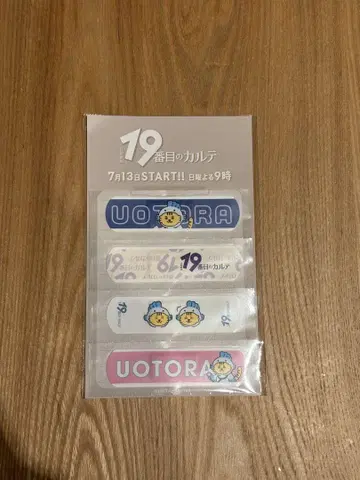 19번째 카르테 우오토라군 반창고