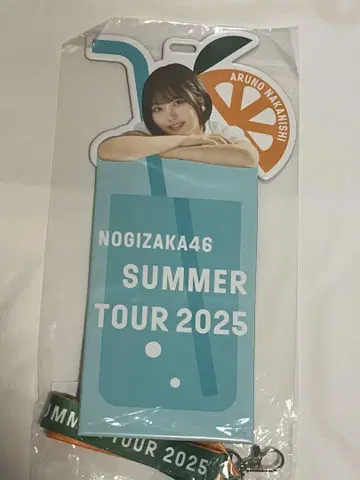 노기자카46 나카니시 아루노 티켓 홀더