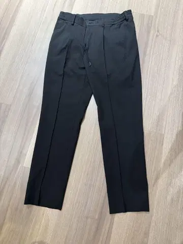 AOURE SHEER SUCKER SETUP PANTS (GRY-M)