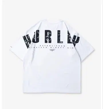 택 포함 미사용 새상품 Hurley 하레 티셔츠 S 사이즈 화이트 컬러