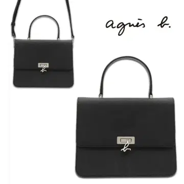 [미사용] 택 agnes b. 아녜스 베 가죽 백 2way 숄더