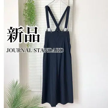 [새상품] JOURNAL STANDARD 하이웨스트 서스펜더 팬츠 36