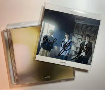 Candle / 마루씨 CD 원반 친필 사인 카드 포함