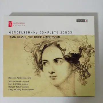 멘델스존 전곡집 3 파니 헨젤 other mendelssohn